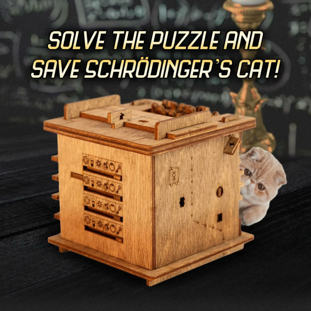Cluebox - Escape Room In A Box Schrödinger's Cat