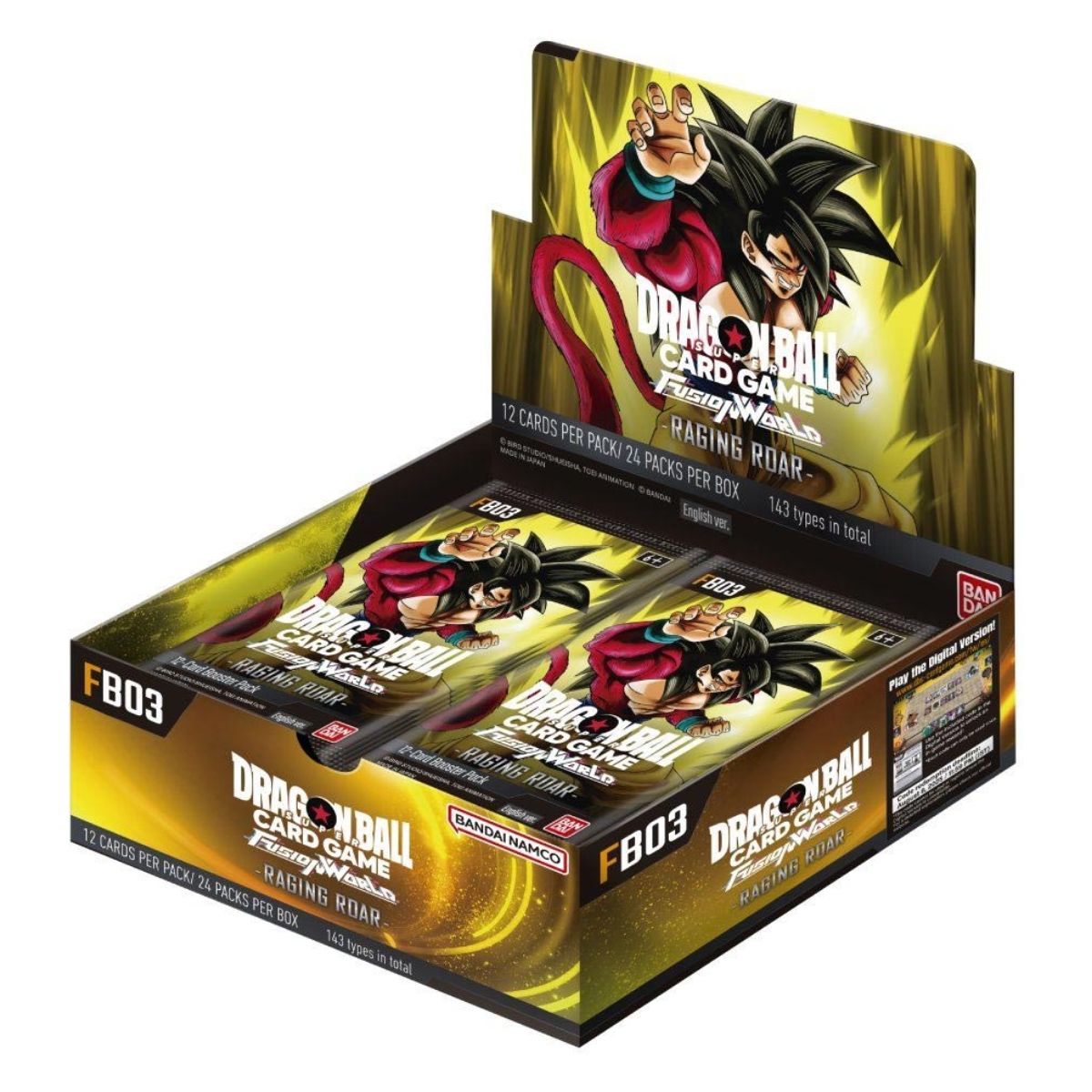 Dragon Ball Super Card Game - Fusion World 03 Booster Box