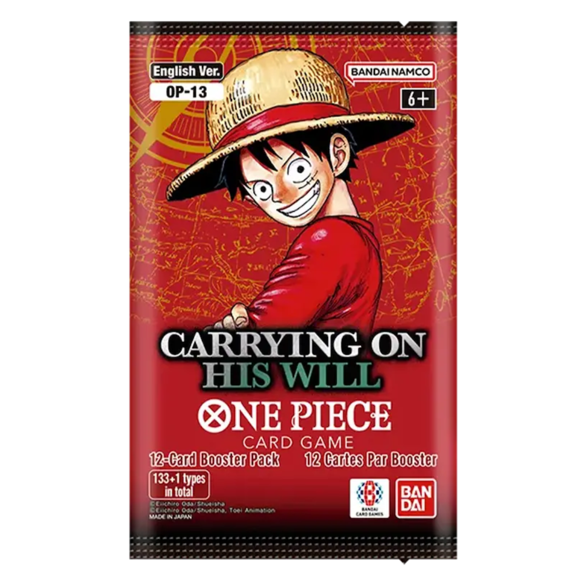 One Piece Card Game - Carrying On His Will OP-13 Booster Box - Afbeelding 3