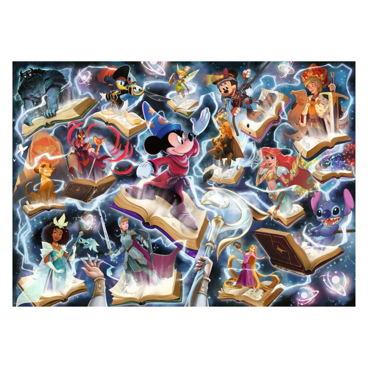 Disney Lorcana Glimmers of the Realm Steel puzzel 1000, Met promo - Afbeelding 2