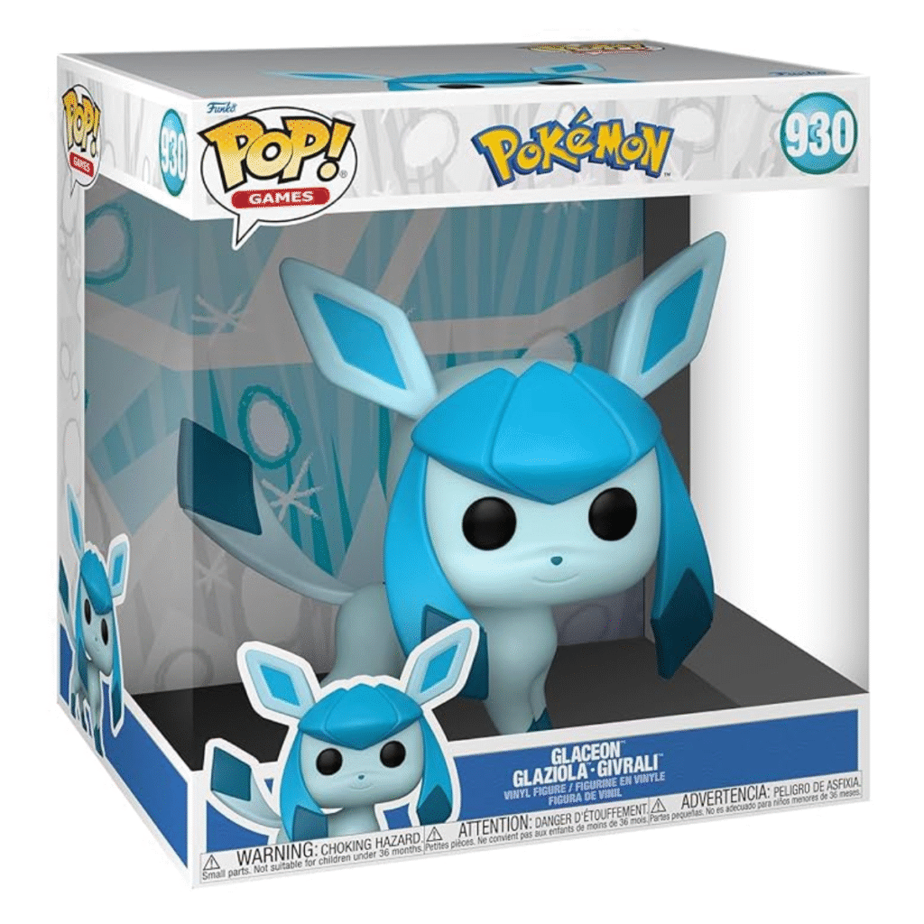 Funko POP – Pokemon Glaceon 930 25 cm Jumbo Exclusive