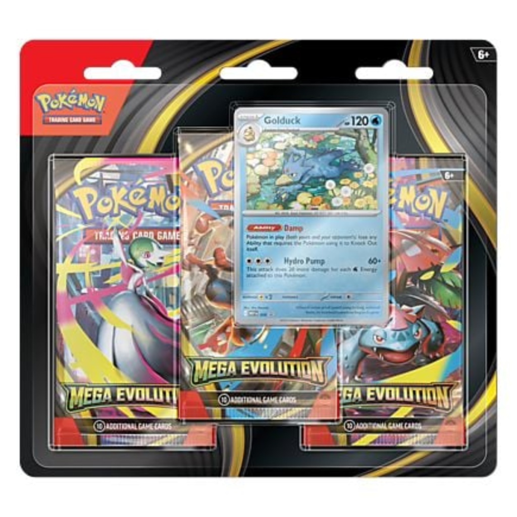 Pokémon - Mega Evolution 3-Pack Blister