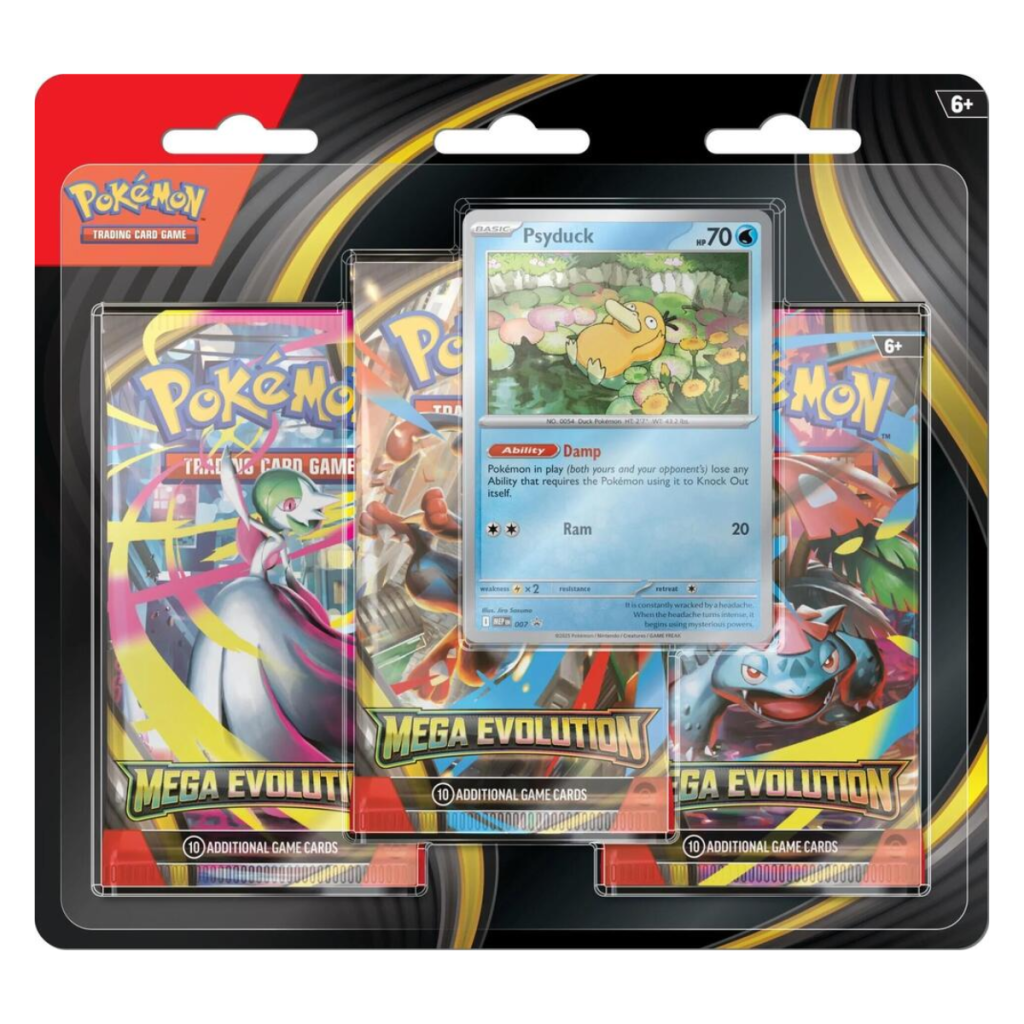 Pokémon - Mega Evolution 3-Pack Blister