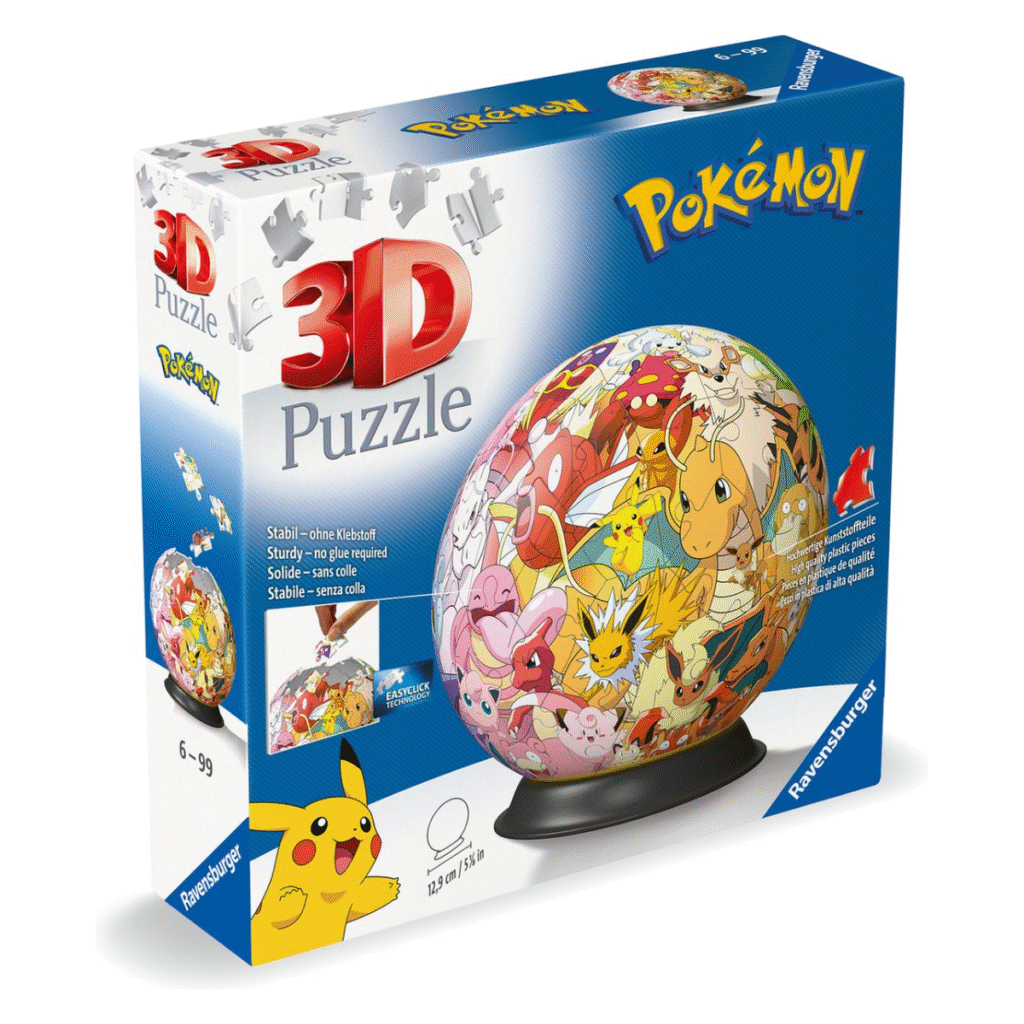 Ravensburger - Pokémon Puzzelbal 3D