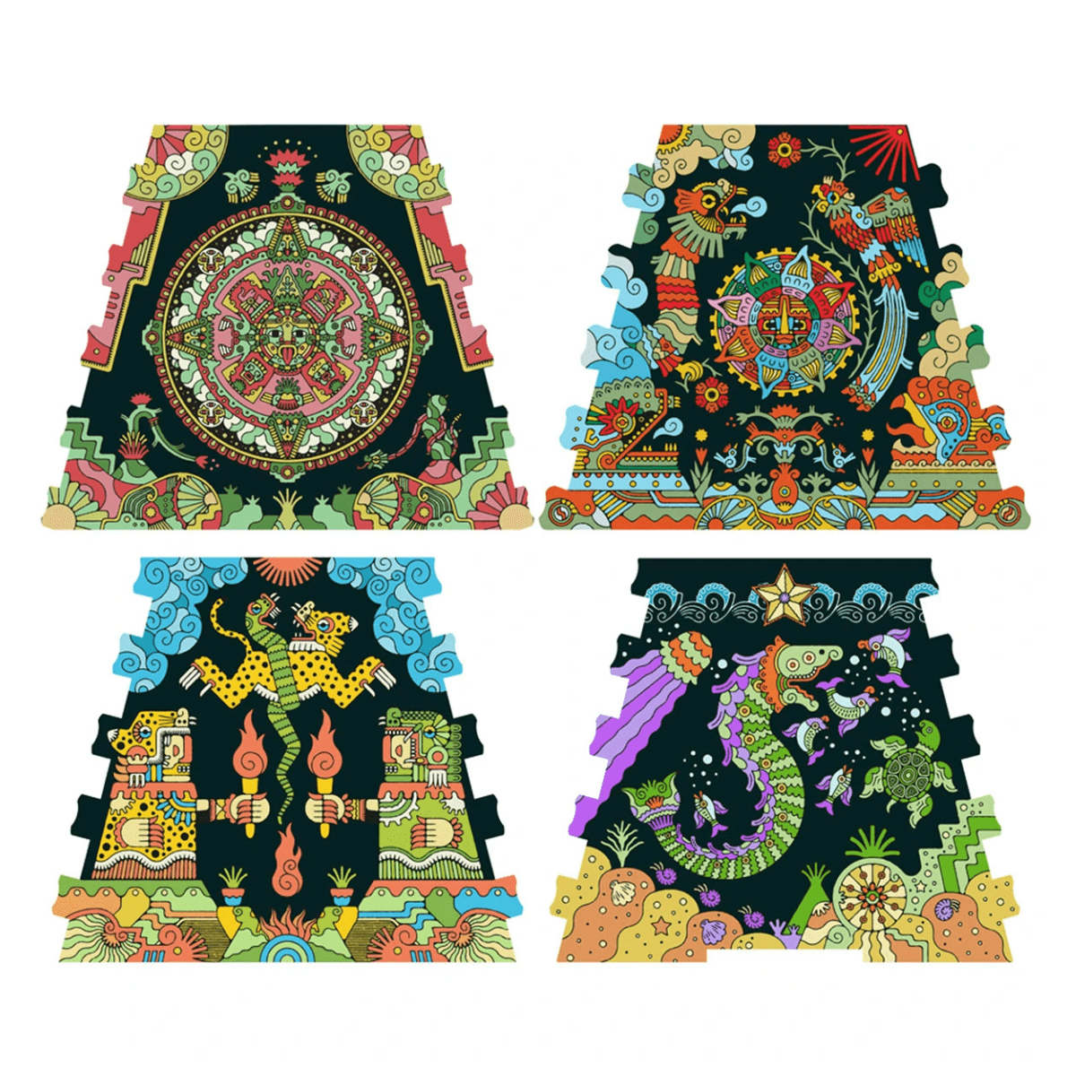 Cluepuzzle - Pyramid Of The Sun Aztec Realms - Afbeelding 2