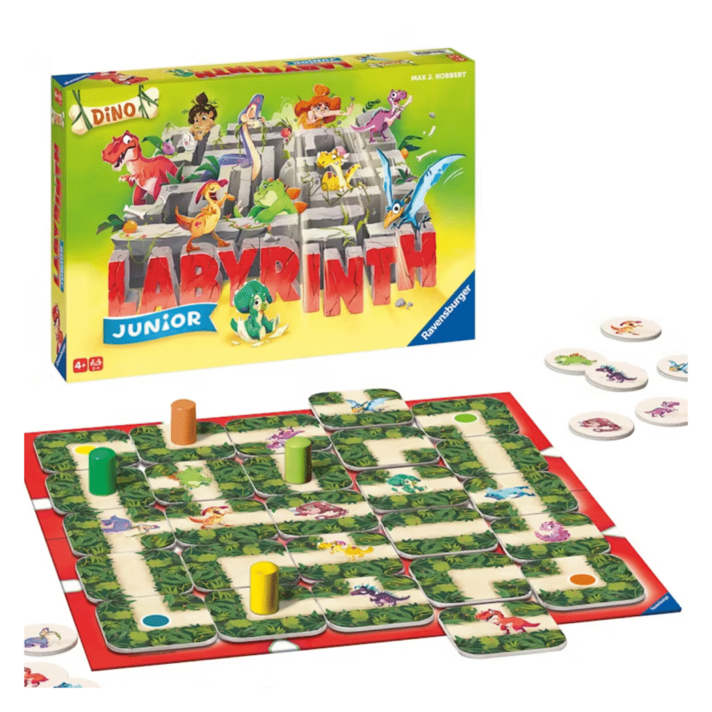 Dino Junior Labyrinth – Het Magische Dinosaurussen Kinderspel van Ravensburger