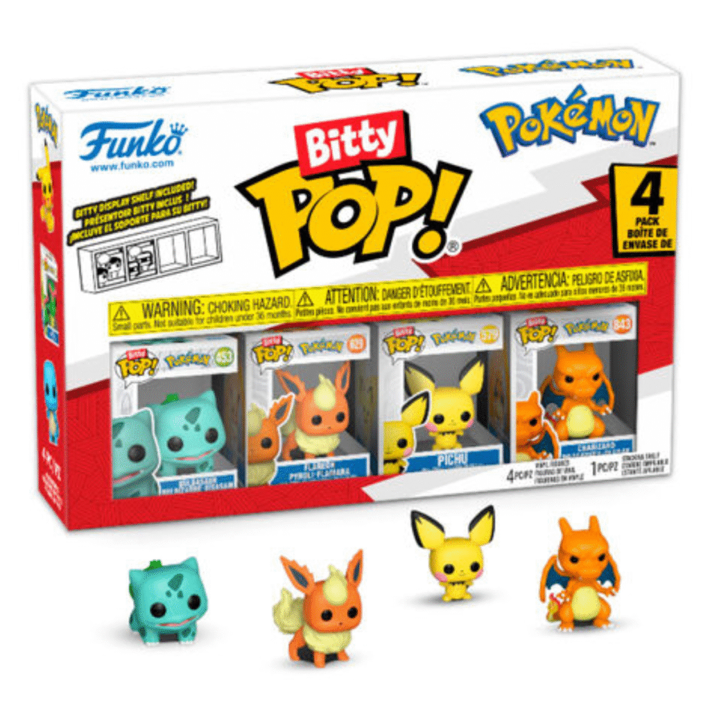Funko POP - Pokemon Blister 4 figures Bitty Bulbasaur