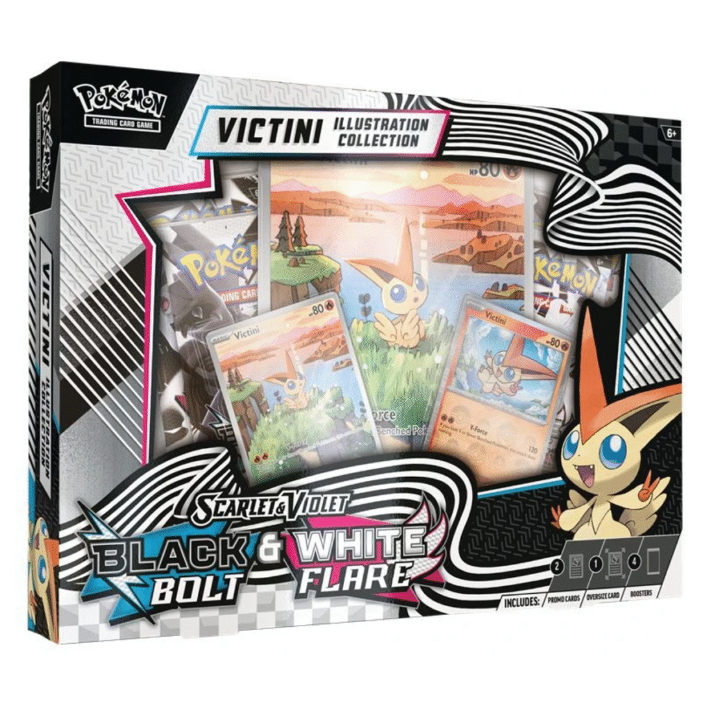 Pokémon - Black Bolt And White Flare Illustration Collection VictiniCollection Victini
