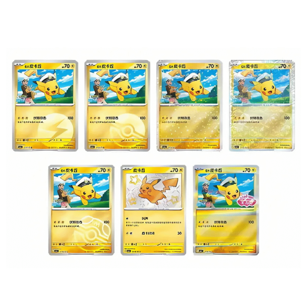 Pokémon – Chinese Captain Pikachu Exclusive Set 01TM07