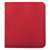 Ultra PRO Zippered 12 Pocket Pro Binder Red