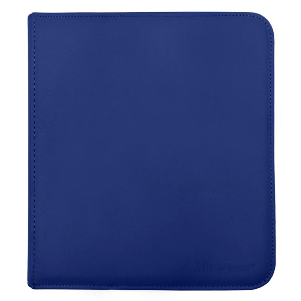 Ultra PRO – Zippered 12 Pocket Pro Binder Vivid Blue