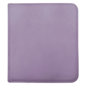 Ultra PRO – Zippered 12 Pocket Pro Binder Vivid Purple