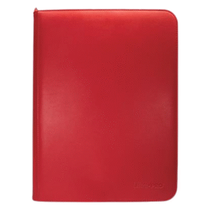 Ultra Pro – Zippered 9 Pocket Pro Binder Vivid Red