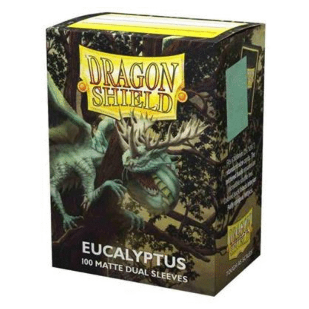 Dragon Shield - Matte Dual Sleeves Eucalyptus 100x