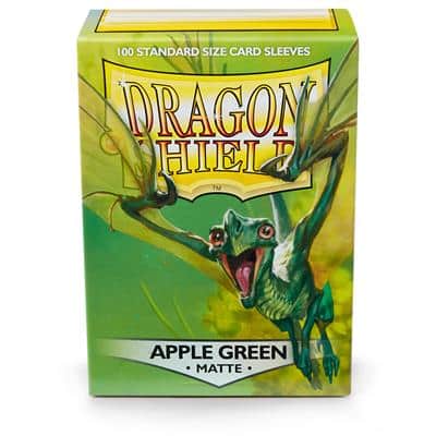 Dragon Shield - Standard Size Card Sleeves Apple Green Matte 100x - Afbeelding 2