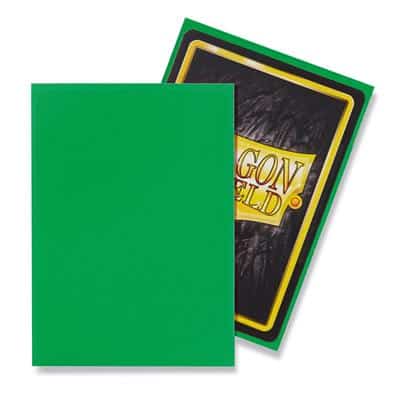 Dragon Shield - Standard Size Card Sleeves Apple Green Matte 100x - Afbeelding 3