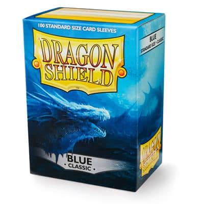 Dragon Shield - Standard Size Card Sleeves Blue Classic (100) - Afbeelding 3