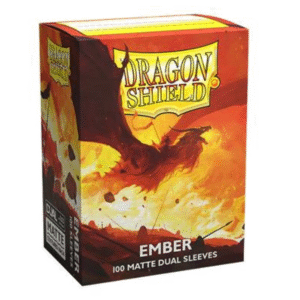 Dragon Shield – Matte Dual Sleeves Ember 100x