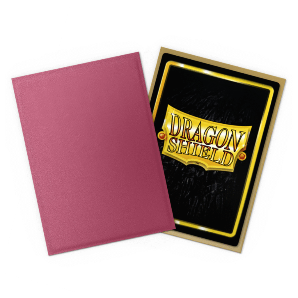Dragon Shield – Matte Dual Sleeves Pomegranate And Gold 100x