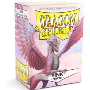 Dragon Shield – Standaard Size Card Sleeves Pink Matte 100x