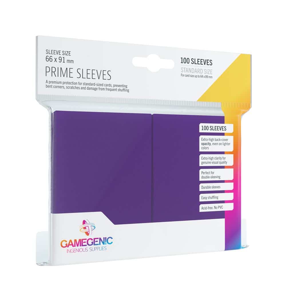 Gamegenic - Prime Sleeves Purple 100x 