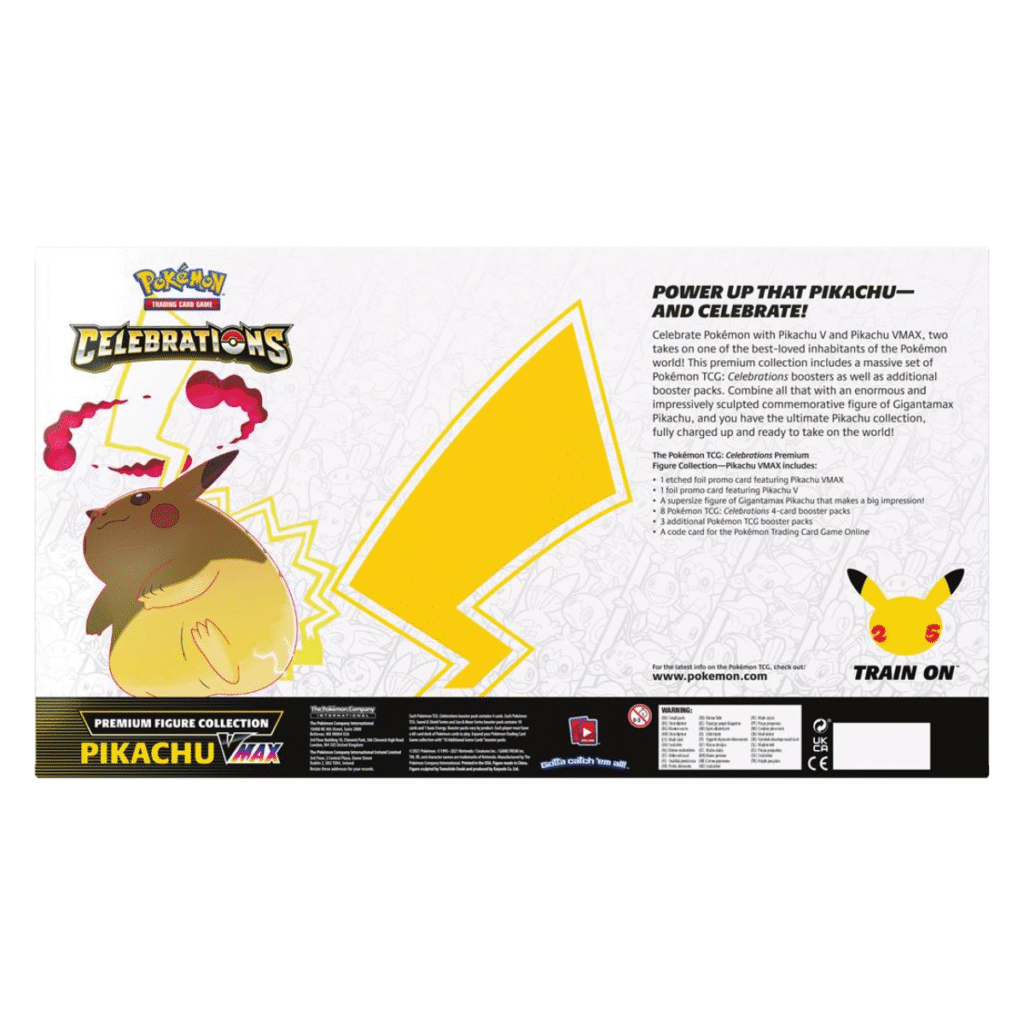 Pokémon - Celebrations 25th Anniversary Vmax Figure Collection
