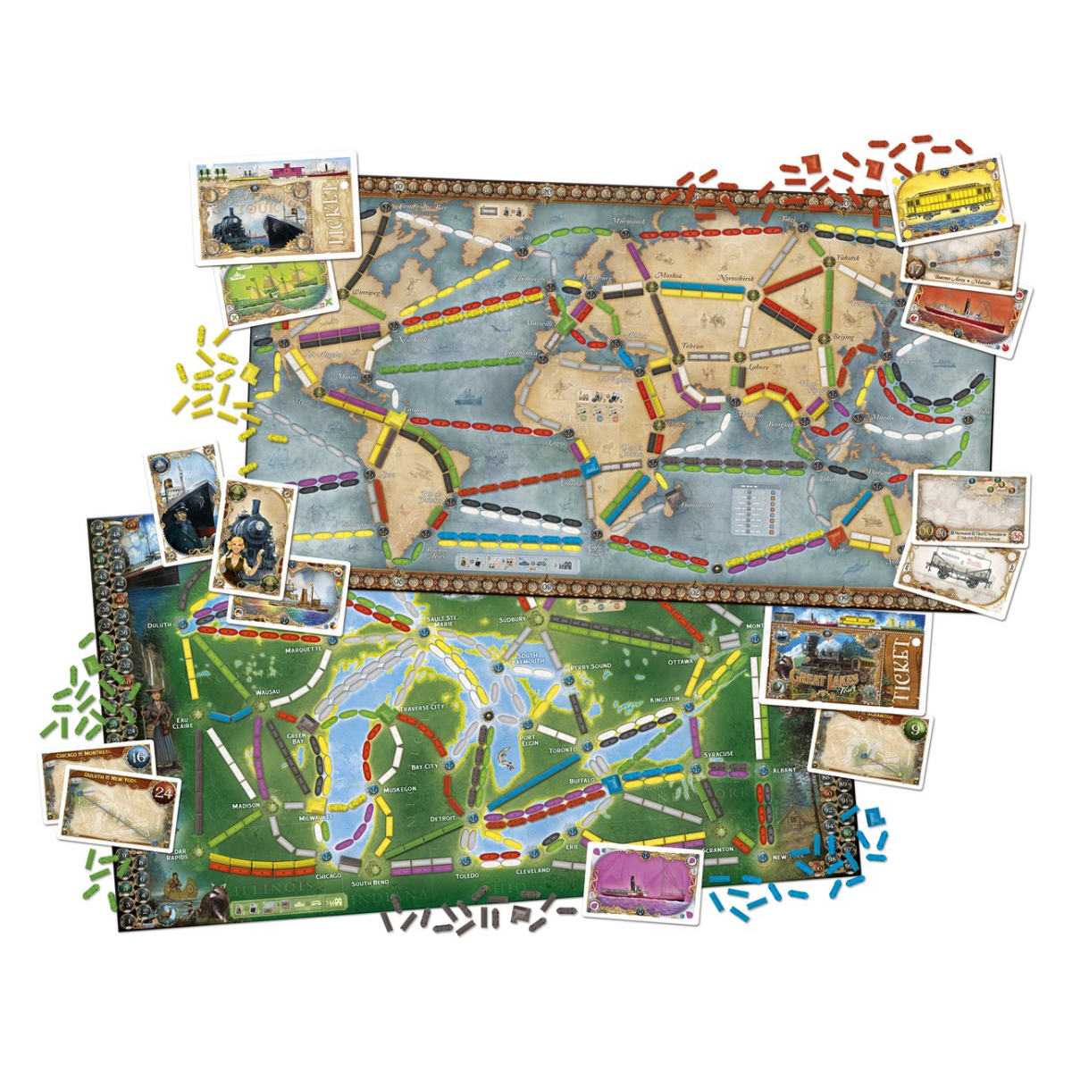 Ticket To Ride Rails And Sails - Afbeelding 3