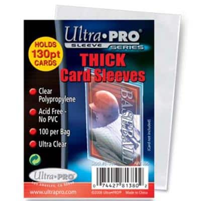 Ultra PRO - Thick Card Sleeves (Standaard Formaat)