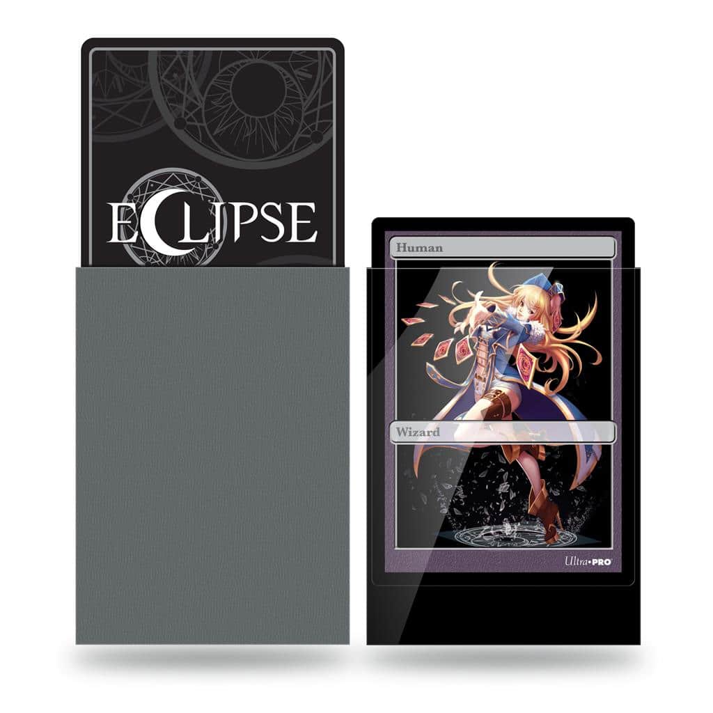 Ultra PRO - Eclipse Sleeves Gloss Smoke Grey Small - Afbeelding 3