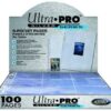 Ultra Pro - 9 Pocket Pages Silver Series (100 Stuks)