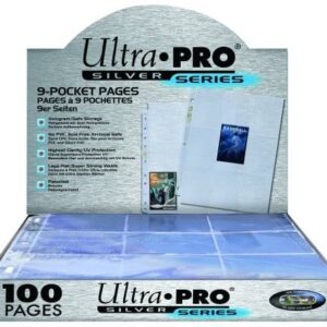 Ultra Pro - 9 Pocket Pages Silver Series (100 Stuks)
