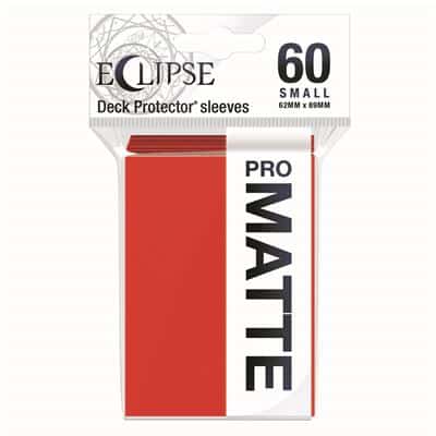 Ultra Pro - Sleeves Eclipse Matte Small Apple Red 60x