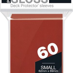 Ultra Pro - Sleeves Pro Small Red Matte 60x