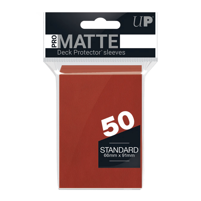 Ultra PRO - Sleeves Matte Red