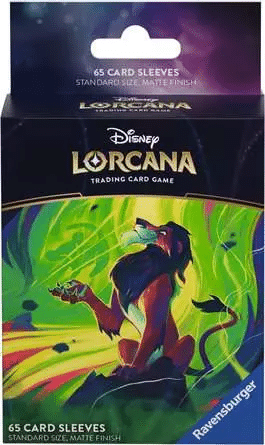 Disney Lorcana – Azurite Sea Card Sleeves Scar