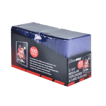 Ultra pro 3 x 4 Regular Toploader & Card Sleeves